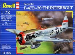 Republic P-47D-30 Thunderbolt 1:72 (4155) model plastikowy do sklejania