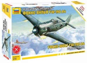 Focke Wulf FW-190 A4 model do składania 7304