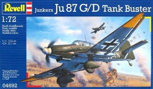 Junkers Ju 87 G/D Tank Buster 1:72 model plastikowy do sklejania(4692)