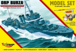 ORP Burza Polski Niszczyciel II WŚ - zestaw modelarski
