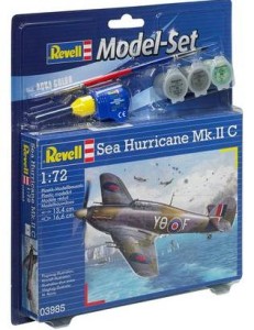Zestaw upominkowy - Sea Hurricane Mk.II C model pl