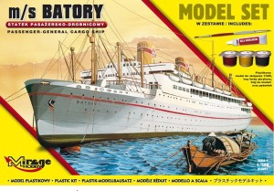 MS Batory zestaw modelarski do sklejania