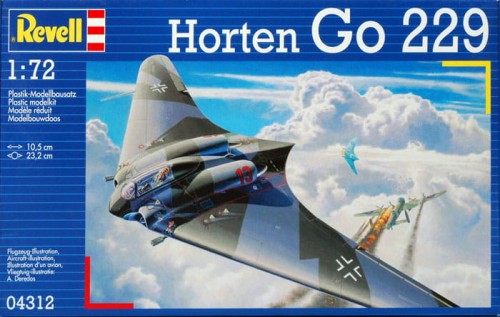 Horten Go 229 - (4312) model do sklejania_1