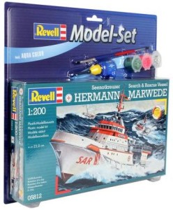 Zestaw upominkowy SAR Hermann Marwede 1:200  model plastikowy do sklejania (65812)
