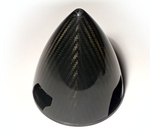Kołpak węglowy 4,5" - do modeli 100cc z wycięciami pod śmigło 3 łopatowe_1