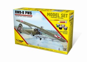 RWD 8 PWS 1/48 zestaw z farbami