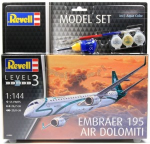 Embraer 195 Revell model do sklejania zestaw