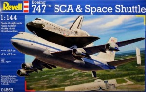 Model do sklejania Zestaw Boeing 747 Space Shutle Atlantis
