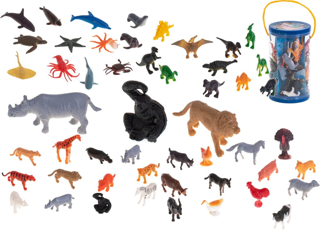 Figurki Zwierz ta Morskie Dzikie Zagrodowe Dinozaury Zestaw Mix 48sztuk figurki-zwierz-ta-morskie-dzikie-zagrodowe-dinozaury-zestaw-mix-48sztuk